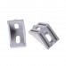 2020 Cast Aluminium V-Slot Extrusion L Shape Corner  Right Angle Bracket [78302]